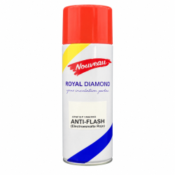 Vernis anti-flash rouge Royal Diamond – aérosol 400 ml