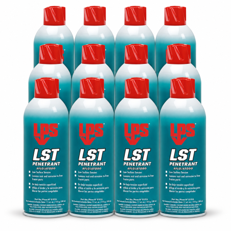 Lot de 12 flacons LPS LST