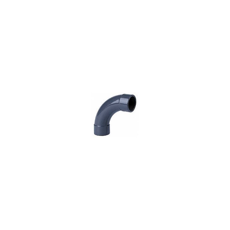 Coudes à coller 90° grand rayon Ø 63 mm