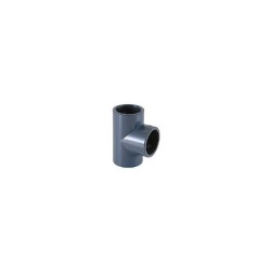 Tés à coller 90° Ø 63 mm — gamme AQ