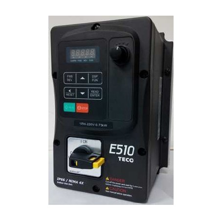 VARIATEUR IP66 TECO E510 0.4 à 18.5kW