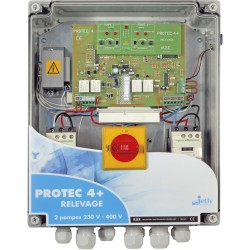 COFFRET DE COMMANDE PROTECT 4 +/10 REL-SECT
