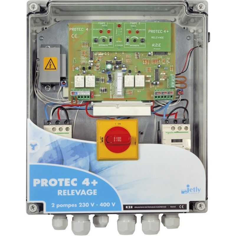 COFFRET DE COMMANDE PROTECT 4 +/10 REL-SECT COFFRET DE COMMANDE PROTECT 4 +/10 REL-SECT