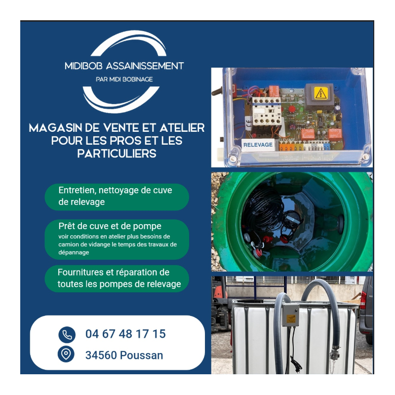 Forfaits d’intervention par secteur | Midibob