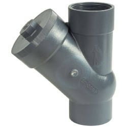 CLAPET A BOULE PVC TARAUDE FF