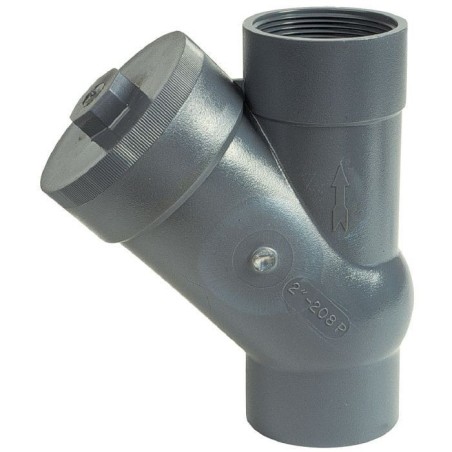 CLAPET A BOULE PVC TARAUDE FF